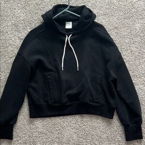 Aerie Black Hoodie Sweatshirt
